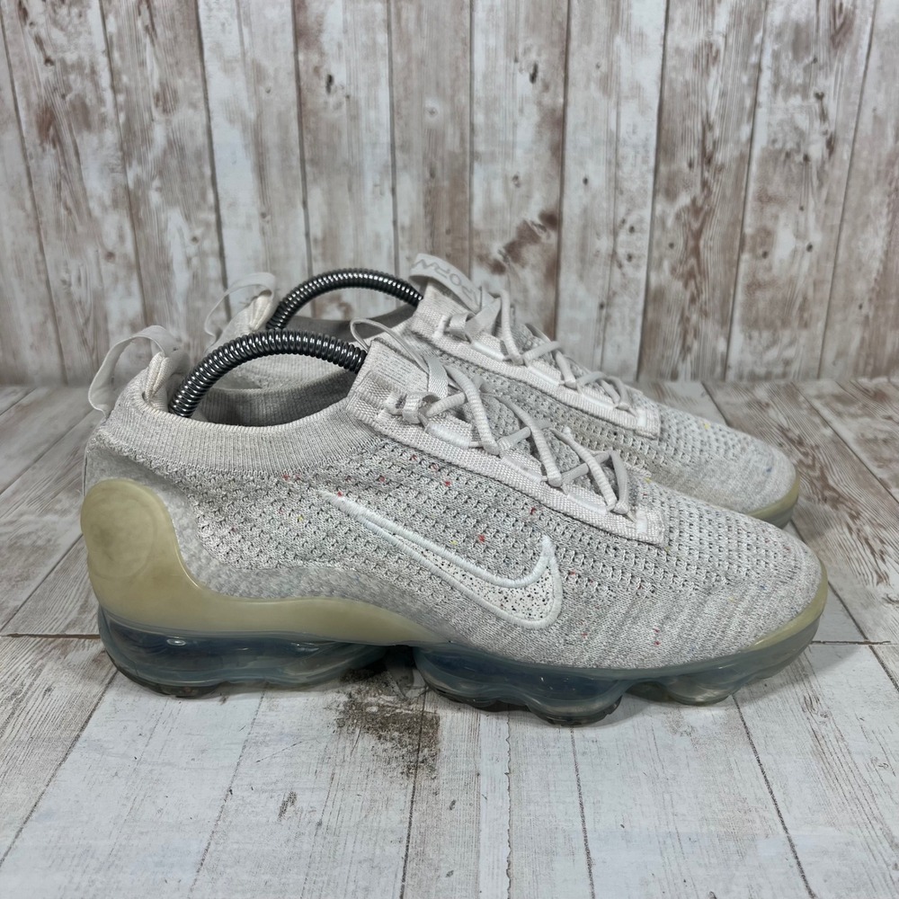 Nike Air Vapormax 2021 FK Oatmeal Phantom Silver DJ9975-001 Womens 9.5